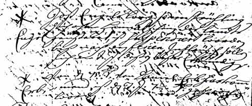 July 1, 1727 entry in the Taüferkammer showing the Engels left Canton Bern with permission